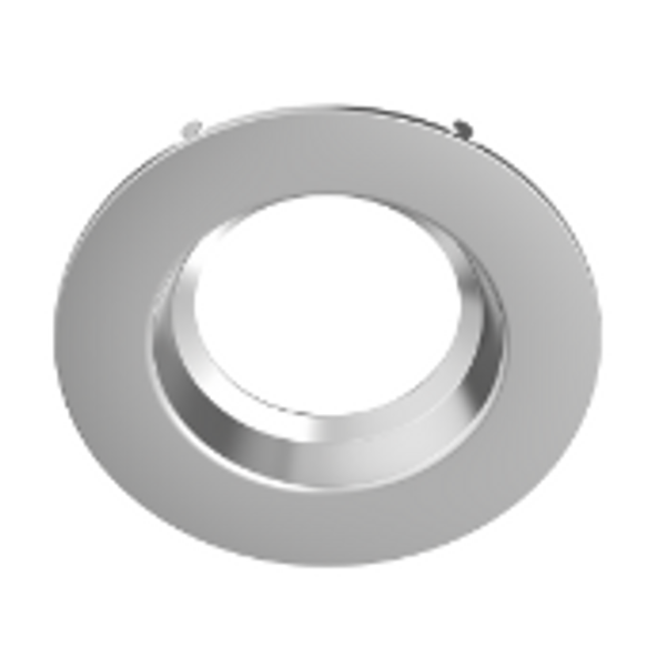 Halco 87967 ProLED Select Retrofit Downlight 4" Round Replacable Smooth Trim Brushed Nickel RDL6-RT-ST-BN