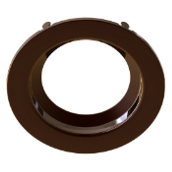 Halco 87970 Select Retrofit Downlight 4" Round Replacable Smooth Trim Bronze ProLED RDL4-RT-ST-BZ