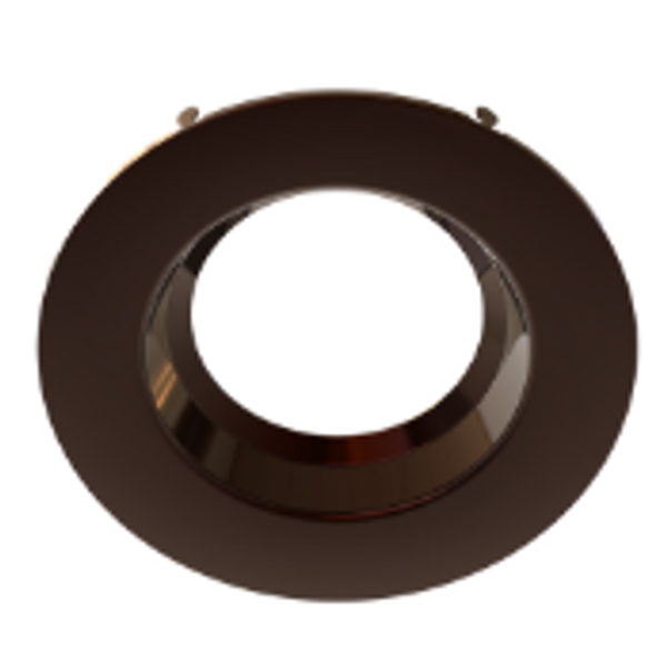 Halco 87971 Retrofit Downlight 6 Round Replacable Smooth Trim Bronze ProLED Select RDL6-RT-ST-BZ 