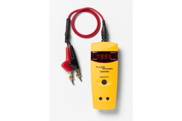 Fluke Networks TS100-PRO-BT-TDR Cable Fault Finder with Bridge Tap Detect