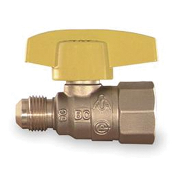 Mars 73494 Gas Ball Valve Straight-5/8in. OD x 3/4in. MIP