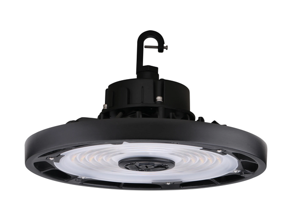 Halco 30255 Hoverbay Round Highbay 200W 4K or 5K Black 120/277V HRHB-200-CS-U-BL