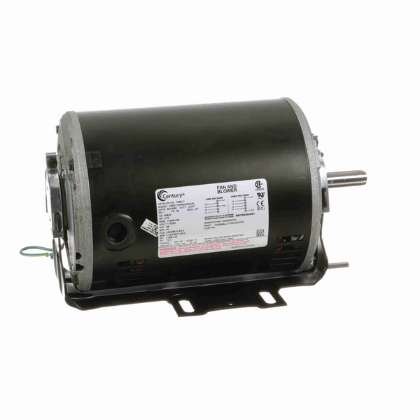 Century F680V1 Fan and Blower Motor 0.75 HP 1 Ph 60 Hz 115/230 V 1800 RPM 56 Frame