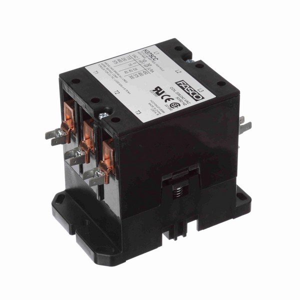 Fasco H375C Contactor 3 Pole 75 Amps 208/240 Volt Coil