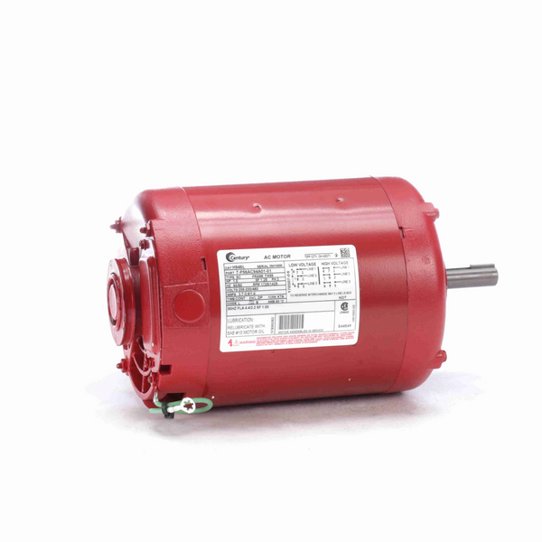 Century H946L Circulator Pump Motor 1.0 HP 3 Ph 60/50 Hz 208-230/460 V 1800 RPM FA56 Frame