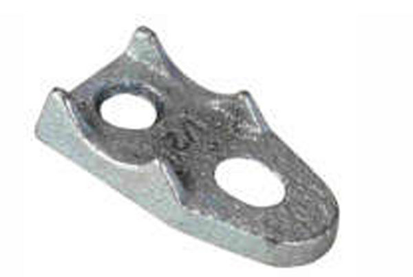 Global MICLB400 4" Iron Conduit Clamp Back