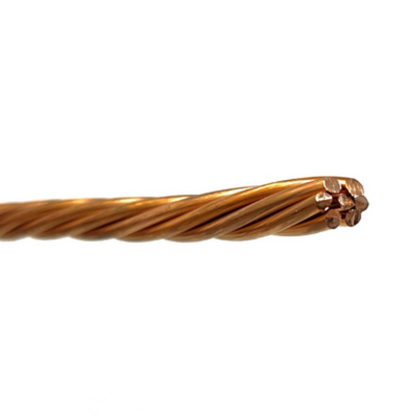 Cerro Wire #10 AWG Stranded Bare Copper Wire - Sold By The Foot