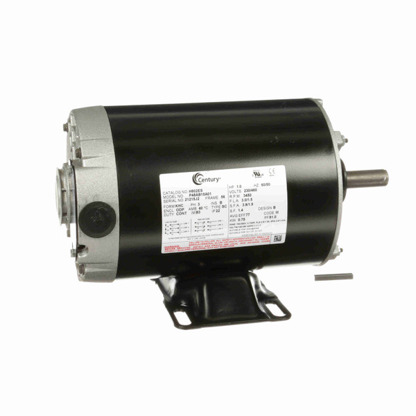 Century H602ES General Purpose Motor 1.0 HP 3 Ph 60/50 Hz 230/460 V 3600 RPM 56 Frame