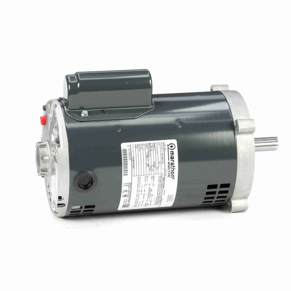 Marathon O217 Fan and Blower Motor 1 HP 1 Ph 60 Hz 115/208-230 V 3600 RPM 56C Frame 