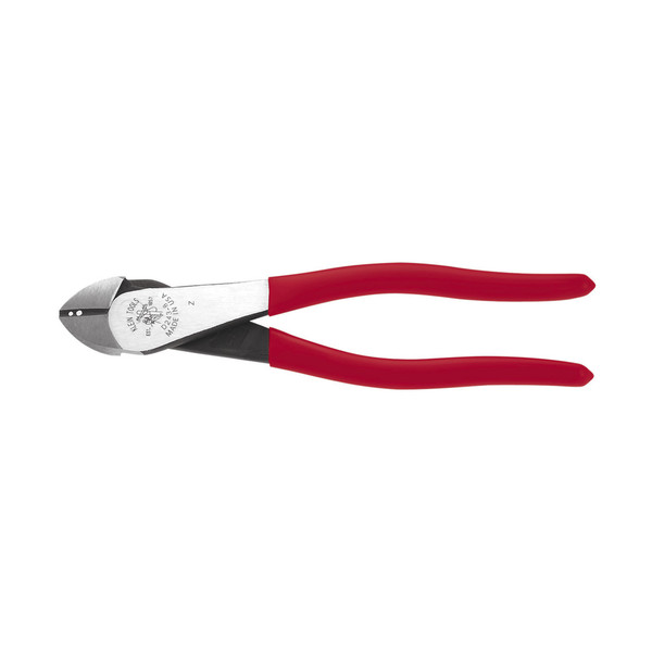 Klein Tools D243-8 Diagonal Cutting Pliers High-Leverage Stripping 8-Inch