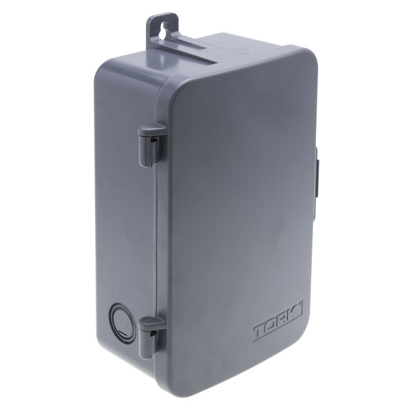 Tork 1109A-P 24 Hour Time Switch 40A 120/208-277V Dpst Indoor/Outdoor Plastic Enclosure