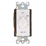 Tork A515MW 15 Minute Spring Wound Twist Timer 125-277V SPDT White