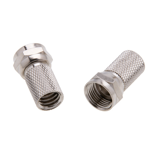 NSI FC6T Twist On F Connector For Rg6/U Cable - Pack Of 25