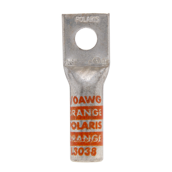 NSI L3038 CMP Lug Cu Long 3/0 AWG 3/8 Bolt Size