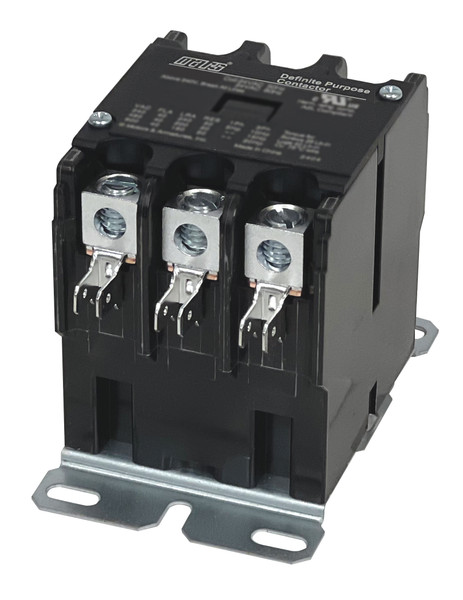 Mars 91333 910 Definite Purpose Contactor 3 Pole 30 Amp 240V Coil Screw Terminal