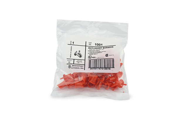 Bridgeport 1001 No-1 Anti-Short Bushing, Bag of 50