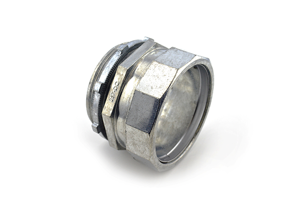 Bridgeport 236-US 2-1/2" Usa Emt Steel Ss Conn, Box of 2