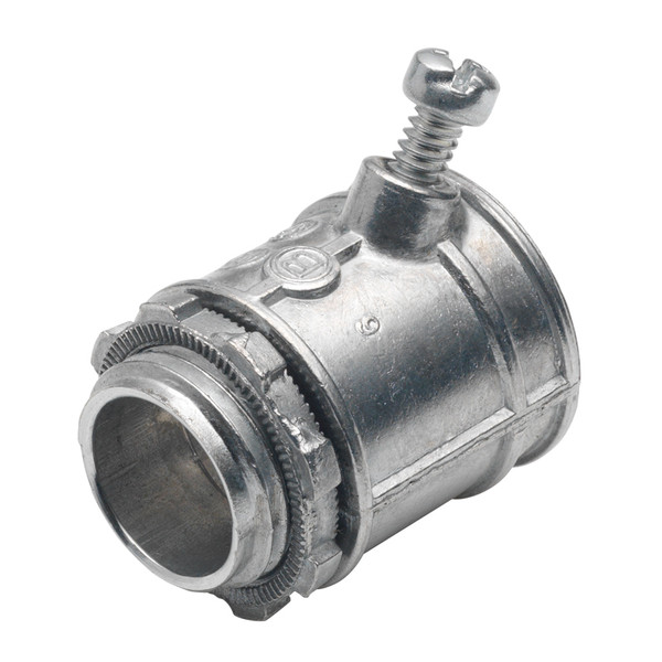 Bridgeport 507-DC2 1/2" S.S. Flex Conn., Box of 50