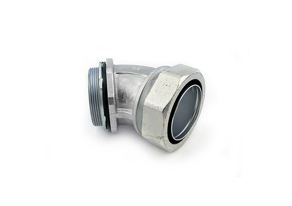 Bridgeport 458-SLT 3-1/2" Mall Lt Conn 45 Deg, Box of 1