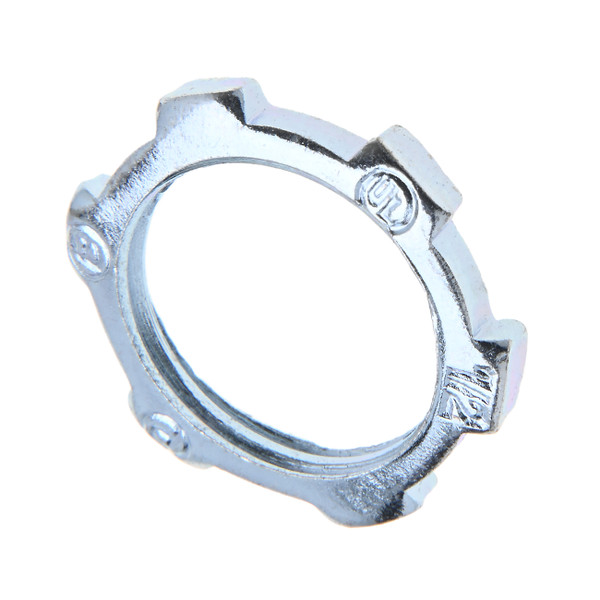 Bridgeport 101-S 1/2" Ul Steel Conduit Locknut, Box of 100