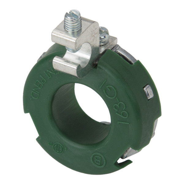 Bridgeport 163-GI 1" Insul Grounding L/N W/Lug, Box of 10