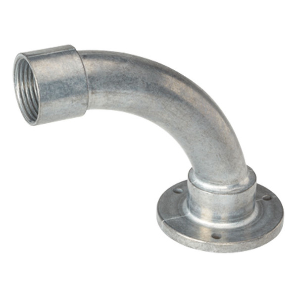 Bridgeport CSE-050 1/2" Concrete Slab Elbow-Zinc, Box of 5