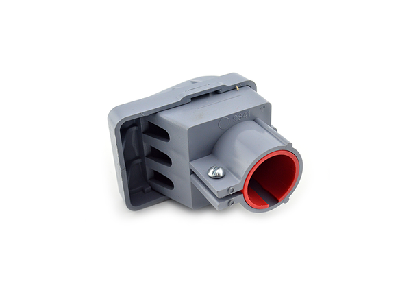 Bridgeport 1253-PVC 1" Serv. Entr. Cap, Box of 20