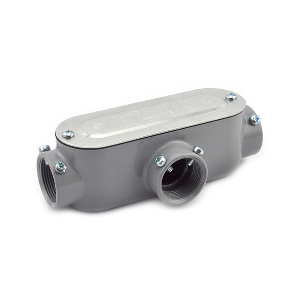 Bridgeport T-44CG 1-1/4" T Cvr/Gask Cond Bdy, Box of 2