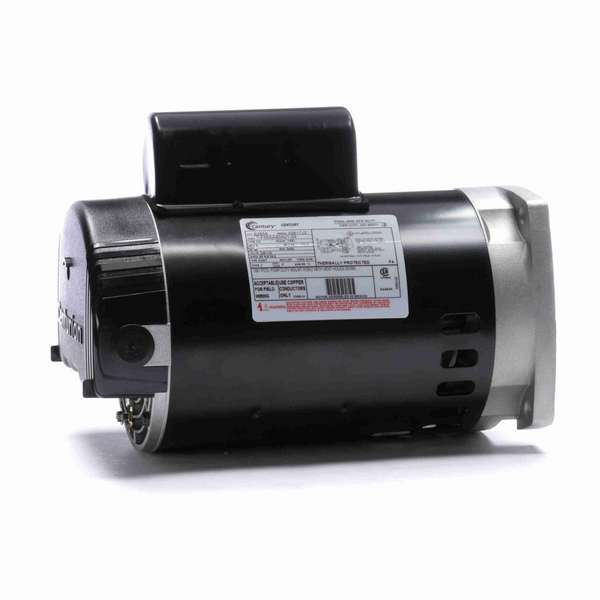 Century B2854 Pool Pump Motor 1.5 HP 1 Ph 60 Hz 230/115 V 3600 RPM Y56Y Frame