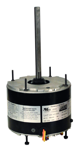 Mars 22728 1/4 HP Condenser Fan Motor 208-230V 1075 RPM 60°C