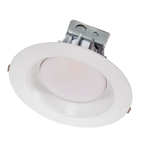 Halco 99620 8" Commercial Retrofit Downlight 120-277V 30W 4K Dimmable White Baffle Trim CDL8FR30/940/RTJB/LED