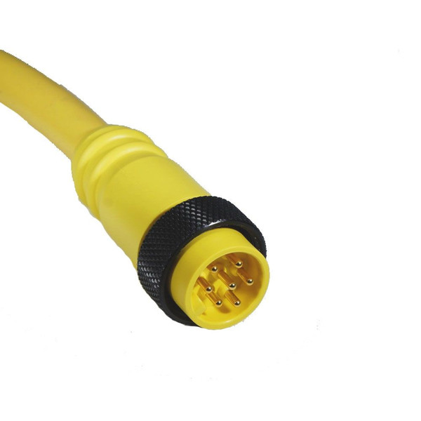 Remke 107B0120AT1 Mini-Link Plug Assembly, TPE, Male, 7 pole, 12', 16 AWG, SS coupler