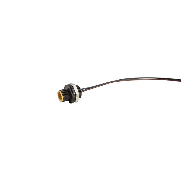 Remke 203S0050P1 Dual Key Micro-Link Receptacle, Female, 3 pole, 5 FT, 1/4 IN NPT