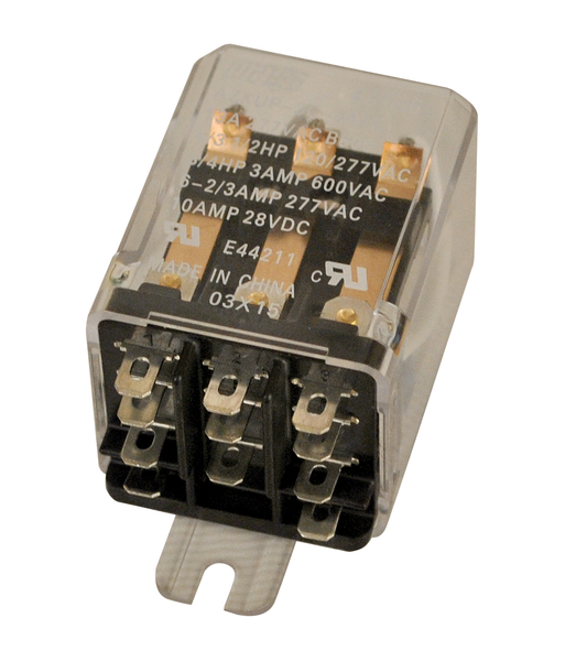 Copy of Mars 43056 3 Pole Double Throw 24V Coil Enclosed Switching  Relay