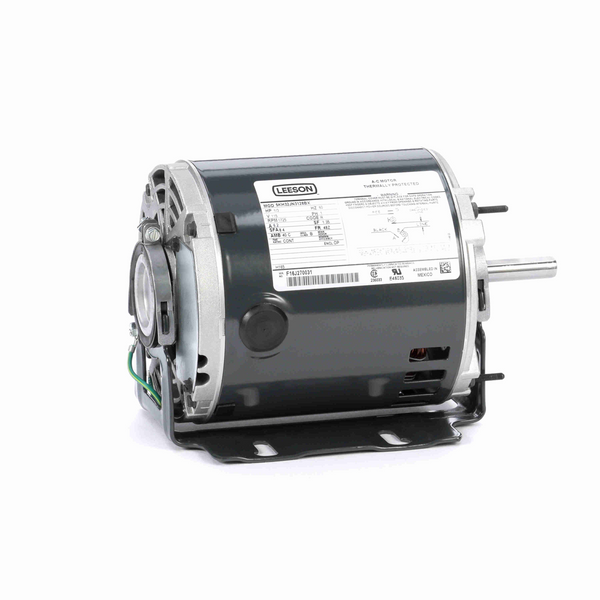 LEESON H165 Fan and Blower Motor 1/3 HP 1 Ph 60 Hz 115 V 48Z Frame DP