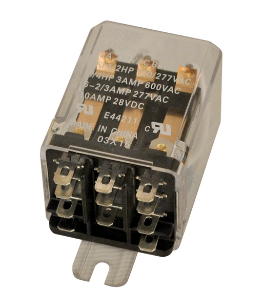 Mars 43056 3 Pole Double Throw 24V Coil Enclosed Switching  Relay