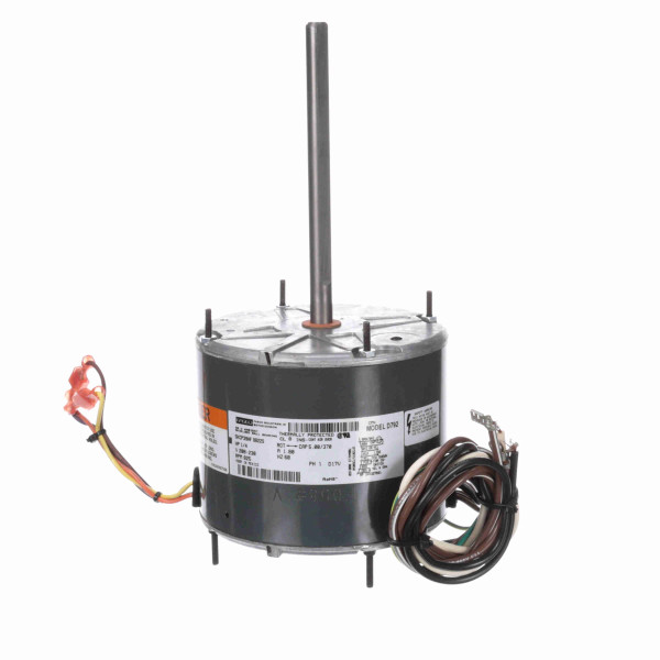 Fasco D792 Condenser Fan Motor 1/4 HP 1 Ph 60 Hz 208-230 V 825 RPM 1 Speed 48 Frame