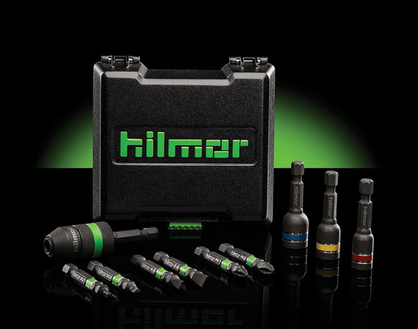 Hilmor 1937912 SBSFC Fast Connect Screwdriver Bit Set