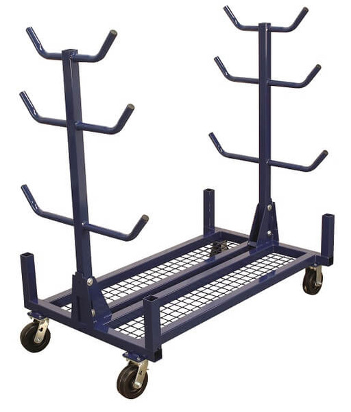Current Tools 505M Conduit/Pipe Rack W/ Mesh Base and 1000 LB Casters