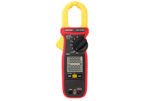 Amprobe ACD-14-PRO dual display 600 a trms clamp multimeter