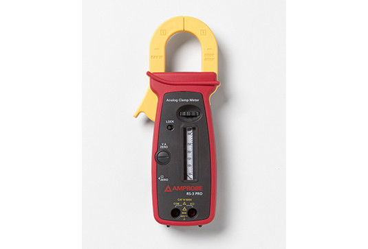 Amprobe RS-3 PRO Clamp Meter Analog CAT IV 600v-300a, 1 Inch Jaw