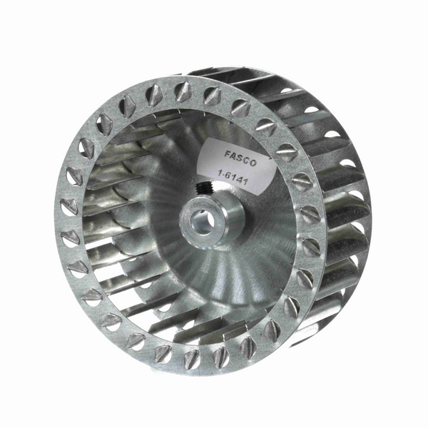Fasco 1-6141 Single Inlet Blower Wheel 1 1/2" W CCW 3600 RPM