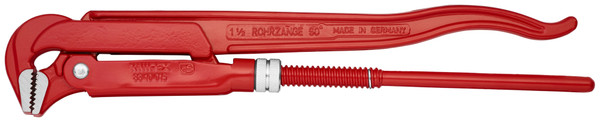 Knipex 83 10 015 17'' Swedish Pattern Pipe Wrench-90°