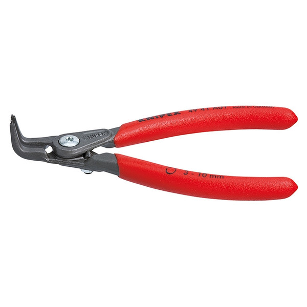 Knipex 49 41 A01 5 1/8" External 90° Angled Precision Circlip Pliers with Limiter-With Adjustable Opening