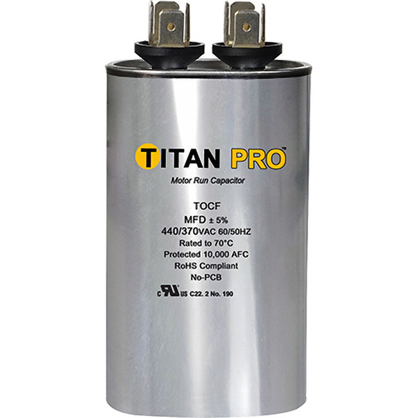 Packard TOCF35 Titan Pro Run 35 MFD 440/370 Volt Oval Replaces 12943