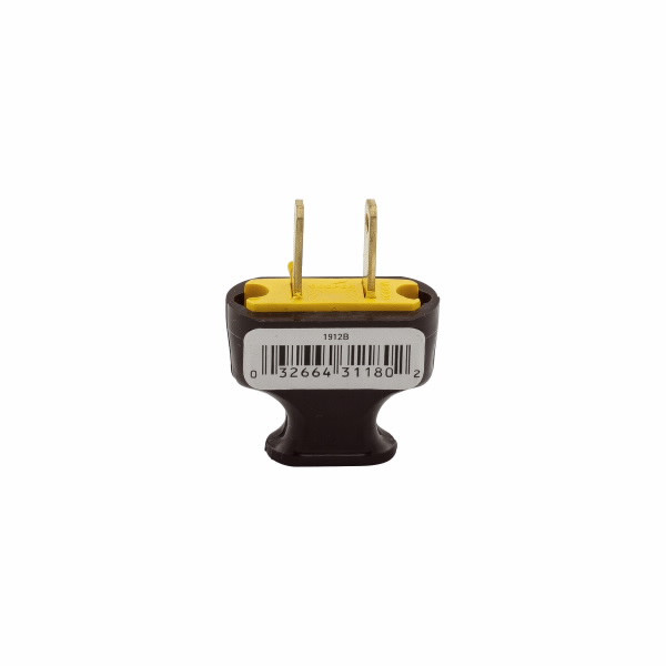Eaton Wiring Devices 1912B-BOX Plug Flat Hndl 15A125V2P2W Thermo Str BR