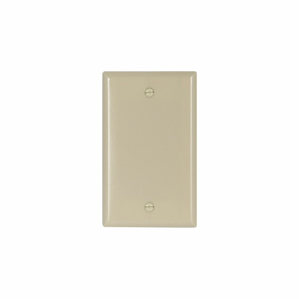 Eaton Wiring Devices 2129V-SP-L Wallplate 1G Blank Thrmst Box Mt Std IV