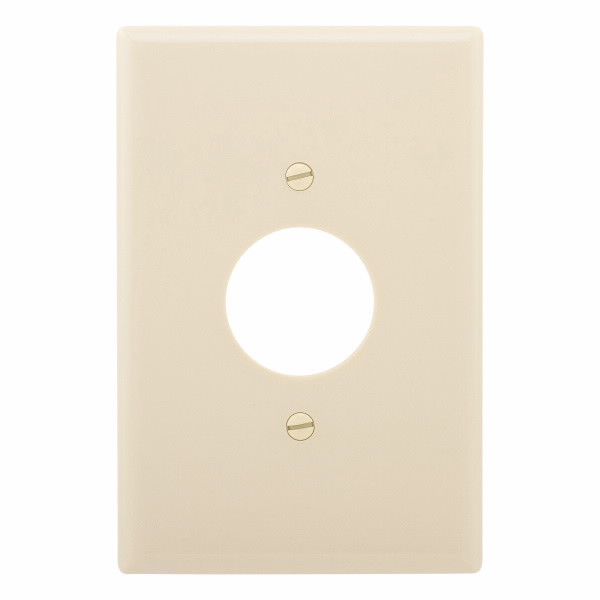 Eaton Wiring Devices 2731V-BOX Wallplate 1G Sgl Recp Thermoset Ovr IV