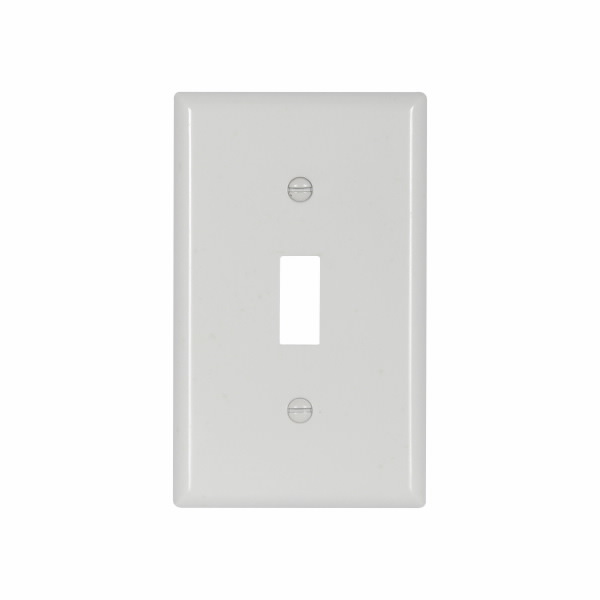 Eaton Wiring Devices 4134V-BOX Wallplate 1G Toggle Thrmst Std Deep IV