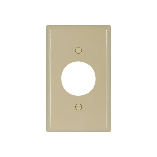 Eaton Wiring Devices 5131V-BOX Wallplate 1G Single Recp Nylon Std IV